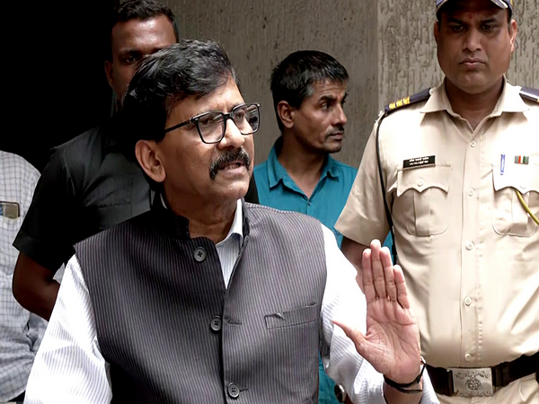 Shiv Sena (Uddhav Thackeray) leader Sanjay Raut (File Photo/ANI)