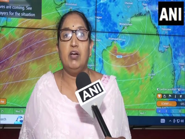 Nagaratna, Director at the Metrological Centre, Hyderabad (Photo/ANI)