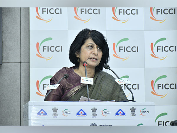 Rachna Shah, Secretary, Ministry of Textiles (Image tweeted by @ficci_india)