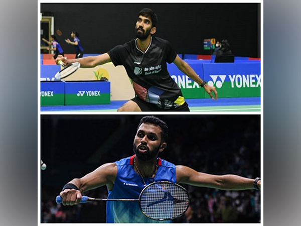 Kidambi Srikanth and HS Prannoy (Image: Twitter/ BAI Media) 