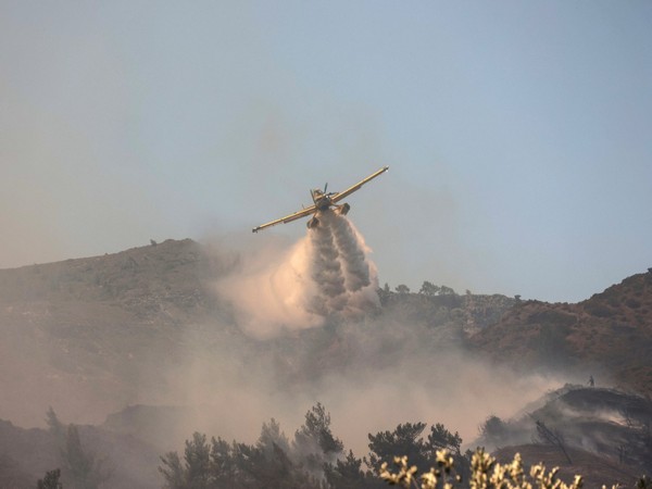 Wildfire on the island of Rhodes (Photo Credit: Reuters)