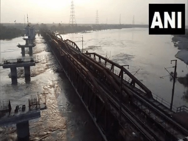 Delhi's Yamuna River near Old Railway Bridge (File photo/ANI)