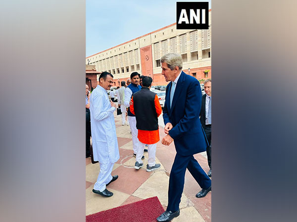 US climate envoy John Kerry in Parliament (Photo/ANI)