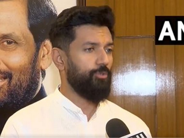 Lok Janshakti Party (Ram Vilas) president Chirag Paswan (Photo/ANI)