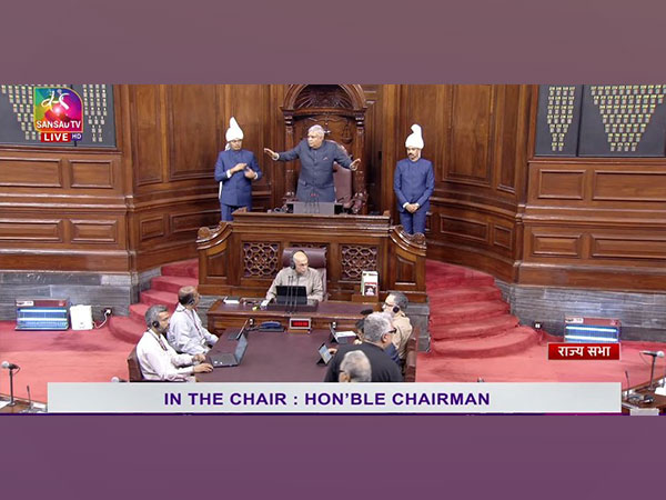 Rajya Sabha faces 2nd adjournment till 2 pm within 20 minutes amid ruckus (Image: Sansad TV)