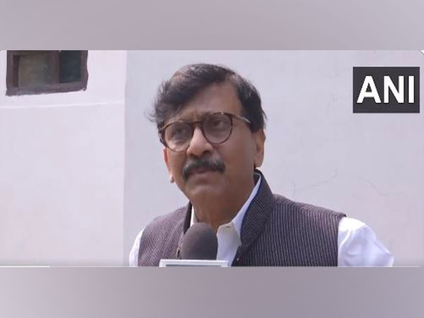 Sanjay Raut, Rajya Sabha MP (Photo/ANI)