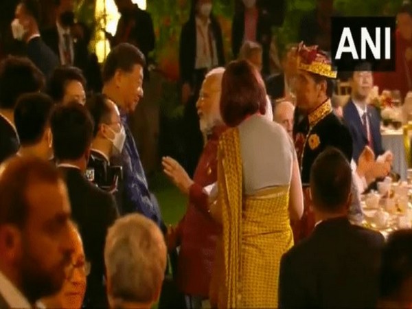 PM Modi greets Chinese President Xi Jinping at G20 dinner in Indonesia