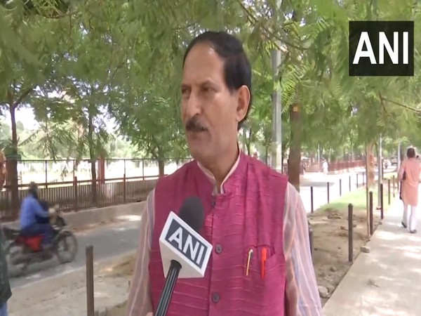 Vinod Sharma speaks to ANI after resigning from BJP. (Photo/ANI)