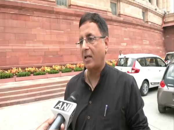 Congress MP Randeep Surjewala. (Photo/ANI)