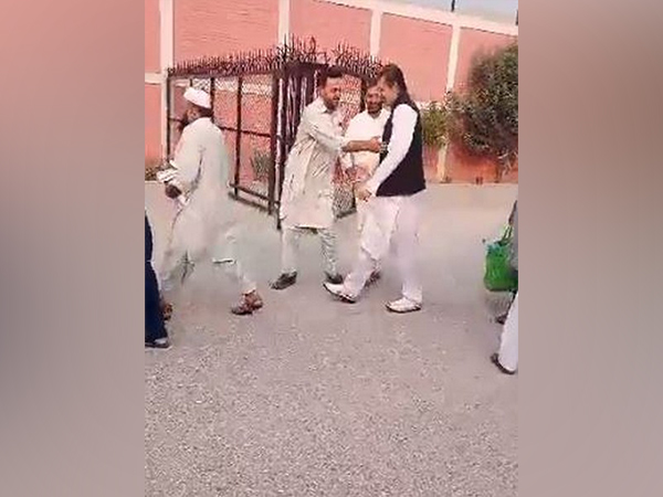 Pakistan Tehreek-e-Insaf leader Ali Mohammad Khan leaves prison (Image Credit: Twitter/@PTI)