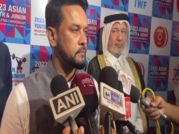 Anurag Thakur. (Photo- ANI) 