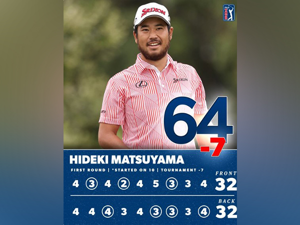 Japanese golfer Hideki Matsuyama (Image: PGA)