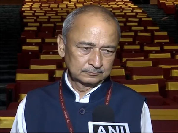 Chairman and Managing Director of ITPO, Pradeep Singh Kharola (Photo/ANI)