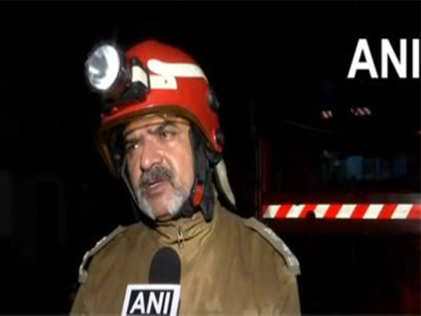 AK Malik, Fire officer. (Photo/ANI)