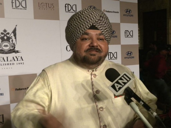 Designer JJ Valaya (Image source: ANI)