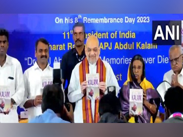 Amit Shah launches book (Photo/ANI)
