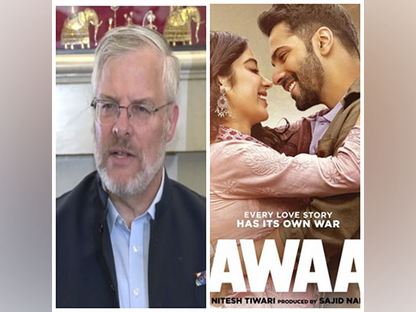 Israel Ambassador to India Naor Gilon, Bawaal poster (Image source: Twitter)