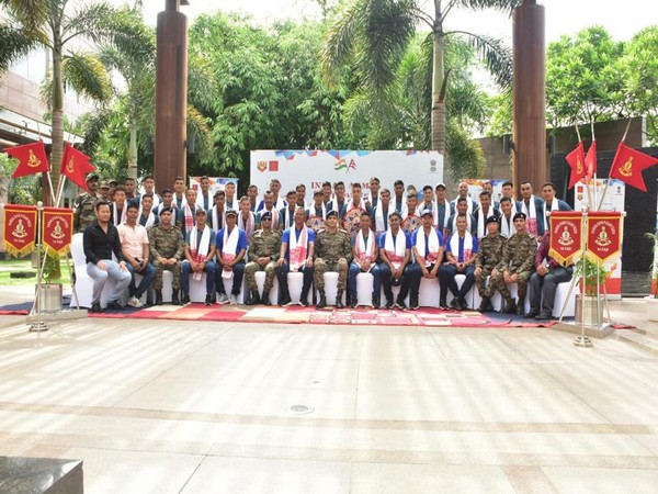 Nepal’s Tribhuvan Army Football Club arriving in Guwahati (Image: AIFF)