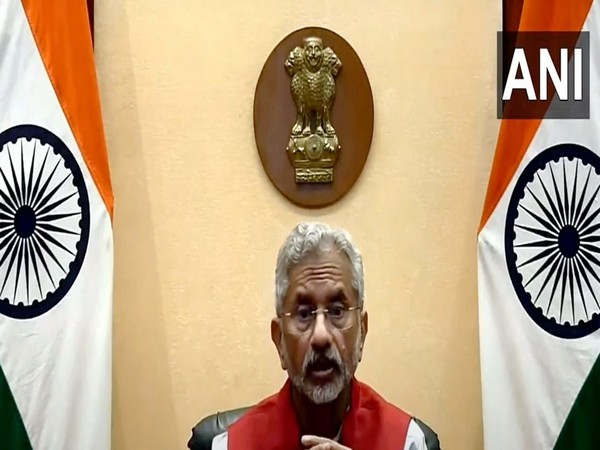 EAM Jaishankar speaking at the SemiconIndia Conference (Photo/ANI)