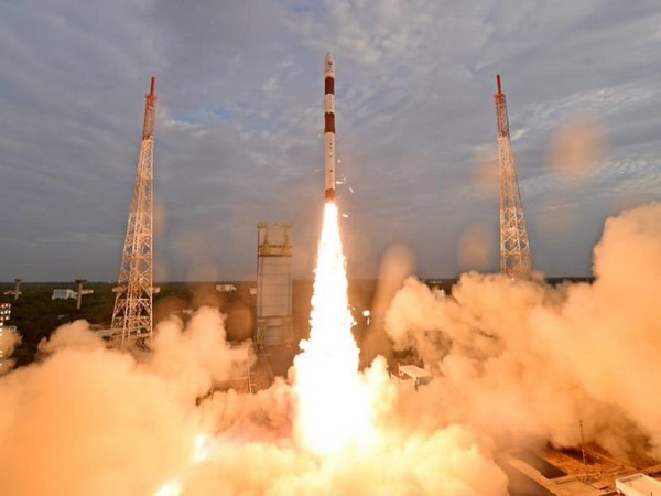 Launch of PSLV-C56 carrying seven satellites (Source: Twitter/@IndiainSingapor)