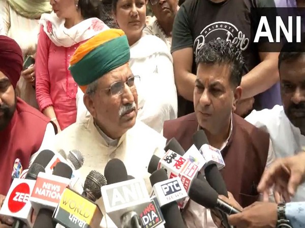 Union Minister Arjun Ram Meghwal (Photo/ANI)