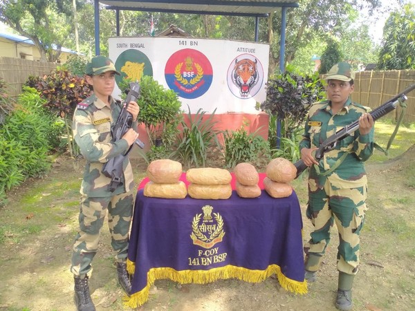 BSF foil drug smuggling bids in Bengal. (Photo source: BSF)