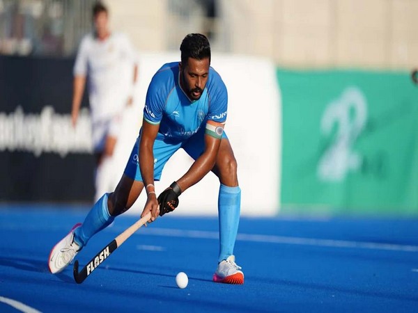 Indian skipper Harmanpreet in action. (Photo- Hockey India/Olympics.com)