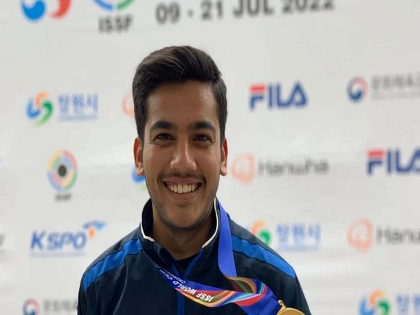 Aishwary Pratap Singh Tomar. (Photo- NRAI/Olympics.com)