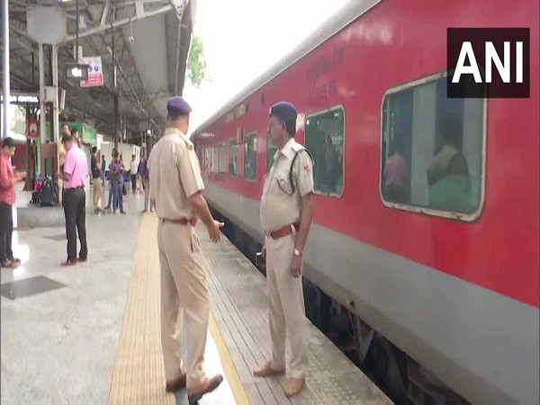Visuals of the train inside which the RPF jawan opened fire on passengers (Photo/ANI)