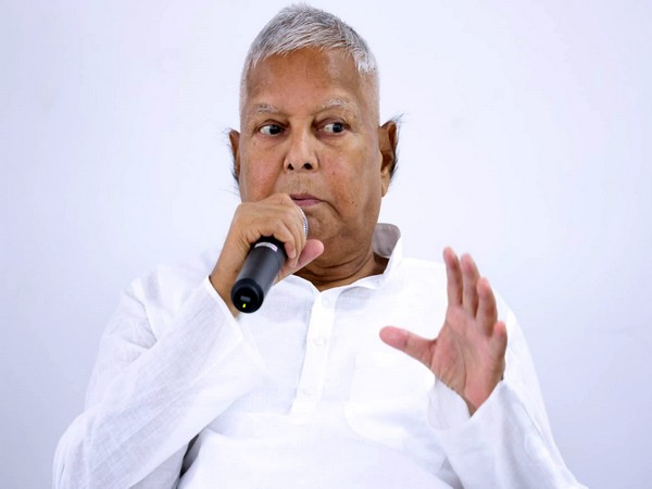 Former Bihar CM Lalu Prasad Yadav (File Photo/ANI)