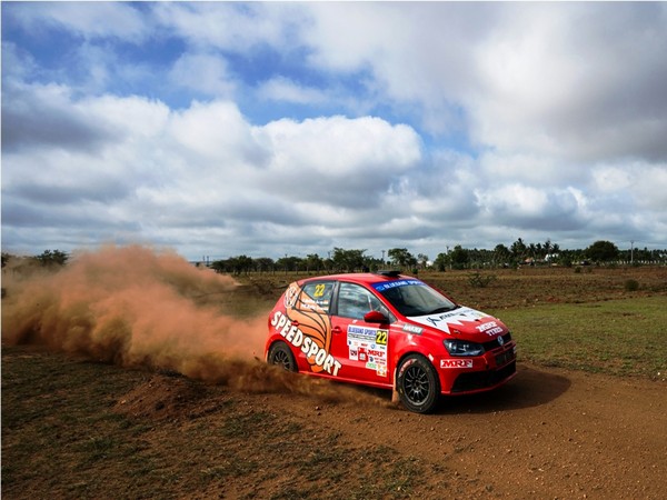 Philippos Matthai and PVS Murthy on way to Indian National Rally Championship-2 win in Coimbatore (Image: FMSCI)