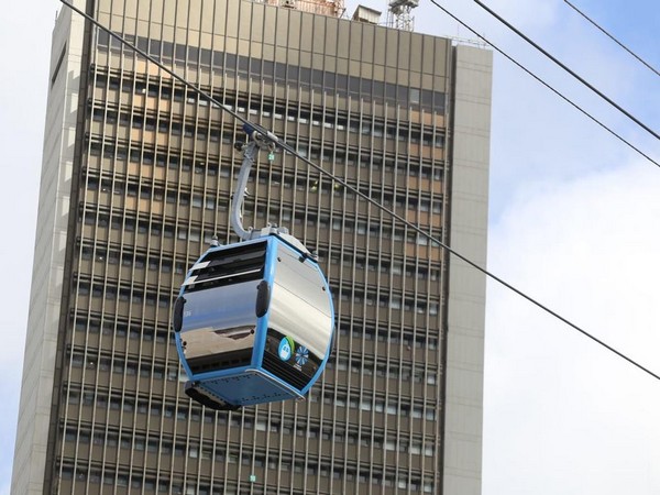 A cable car at Haifa University at the top of Mount Carmel (Photo/TPS)