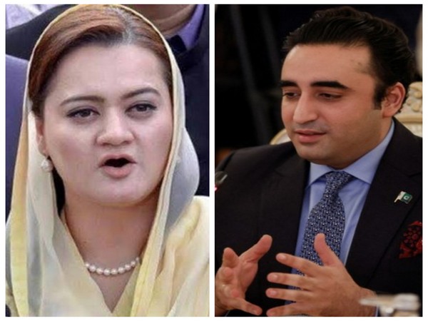 Pakistan's Information Minister Marriyum Aurangzeb (Left) and Foreign Minister Bilawal Bhutto Zardari (Right) (File Image/ANI)