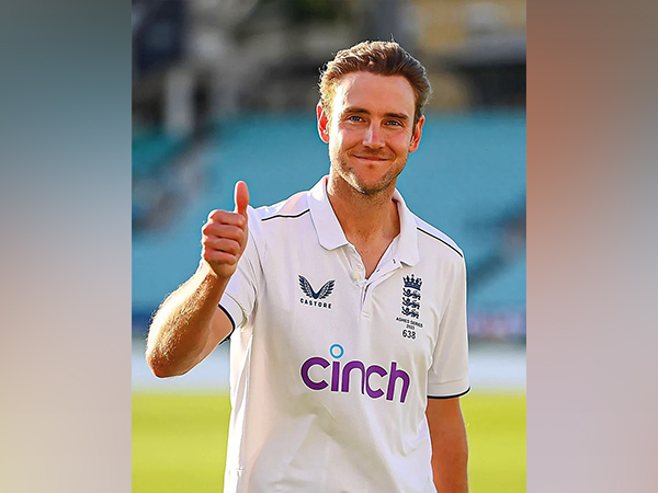 Stuart Broad (Image: Twitter/ Sachin Tendulkar) 