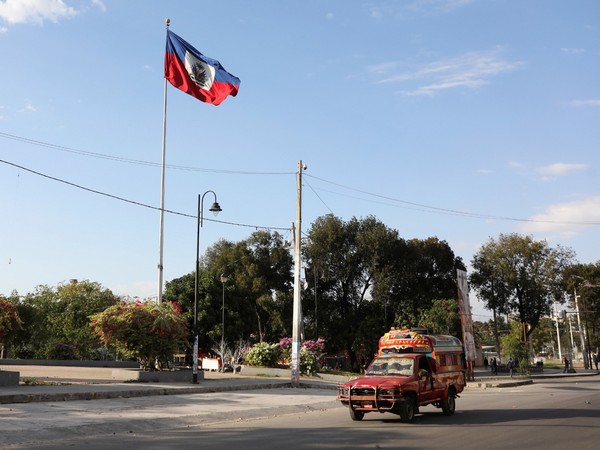 Haiti's national flag, in Port-au-Prince, Haiti. (File Photo/Reuters)