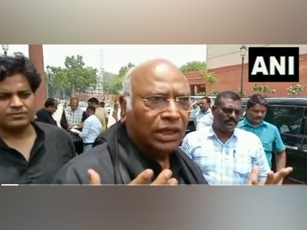 Mallikarjun Kharge, Leader of Opposition in Rajya Sabha (Photo/ANI)