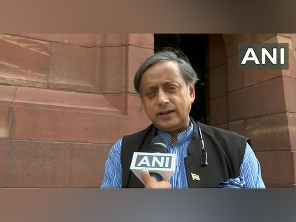 Lok Sabha MP and Congress leader Shashi Tharoor (Photo/ANI)