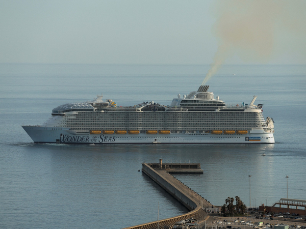 The 'Wonder of the Seas' cruise ship of the company Royal Caribbean (Image Credit: Reuters)
