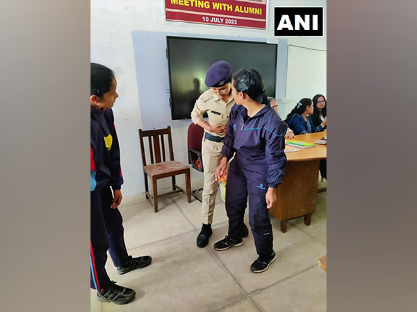 Visuals from self-defense class. (Photo/ANI)