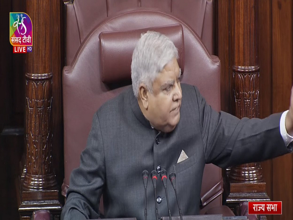 Rajya Sabha Chairman Jagdeep Dhankhar (Image courtesy:Sansad TV)