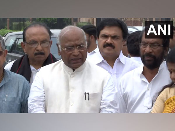 LoP Rajya Sabha & Congress President, Mallikarjun Kharge (Photo/ANI)