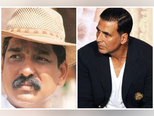 Actor Akshay Kumar and late art director Nitin Desai (Image source: Instagram)