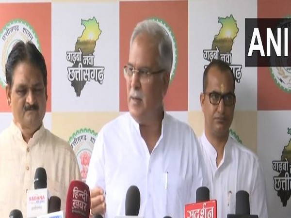 Chhattisgarh Chief Minister Bhupesh Baghel (File Photo/ANI)