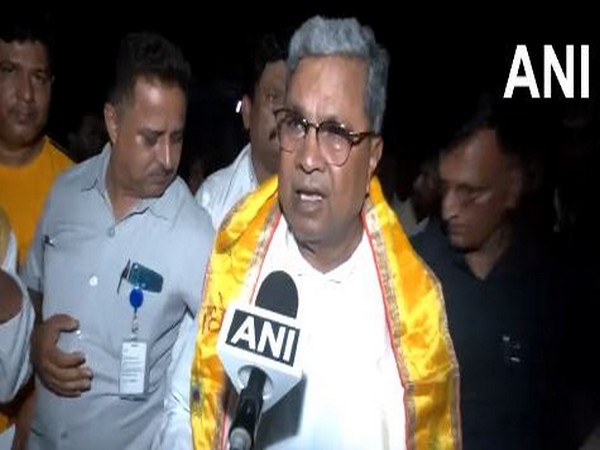 Karnataka Chief Minister Siddaramaiah (Photo/ANI)