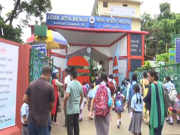 Visual from Bamunimaidam area, Guwahati (Photo/ANI)