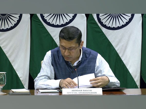 MEA spokesperson, Arindam Bagchi. (Photo/ANI)