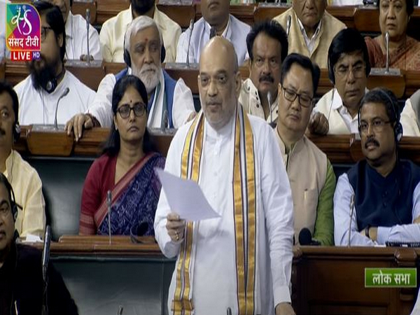 Union Home Minister Amit Shah (Photo/Sansad TV)