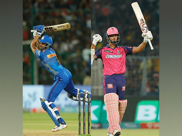 Tilak Varma (left) and Yashasvi Jaiswal (right).