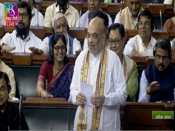 Union Home Minister Amit Shah (Photo/Sansad TV)