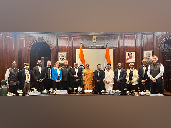 Eleven Executive Directors of World Bank called on Finance Minister Nirmala Sitharaman in New Delhi. (Image Source: Twitter/@FinMinIndia)